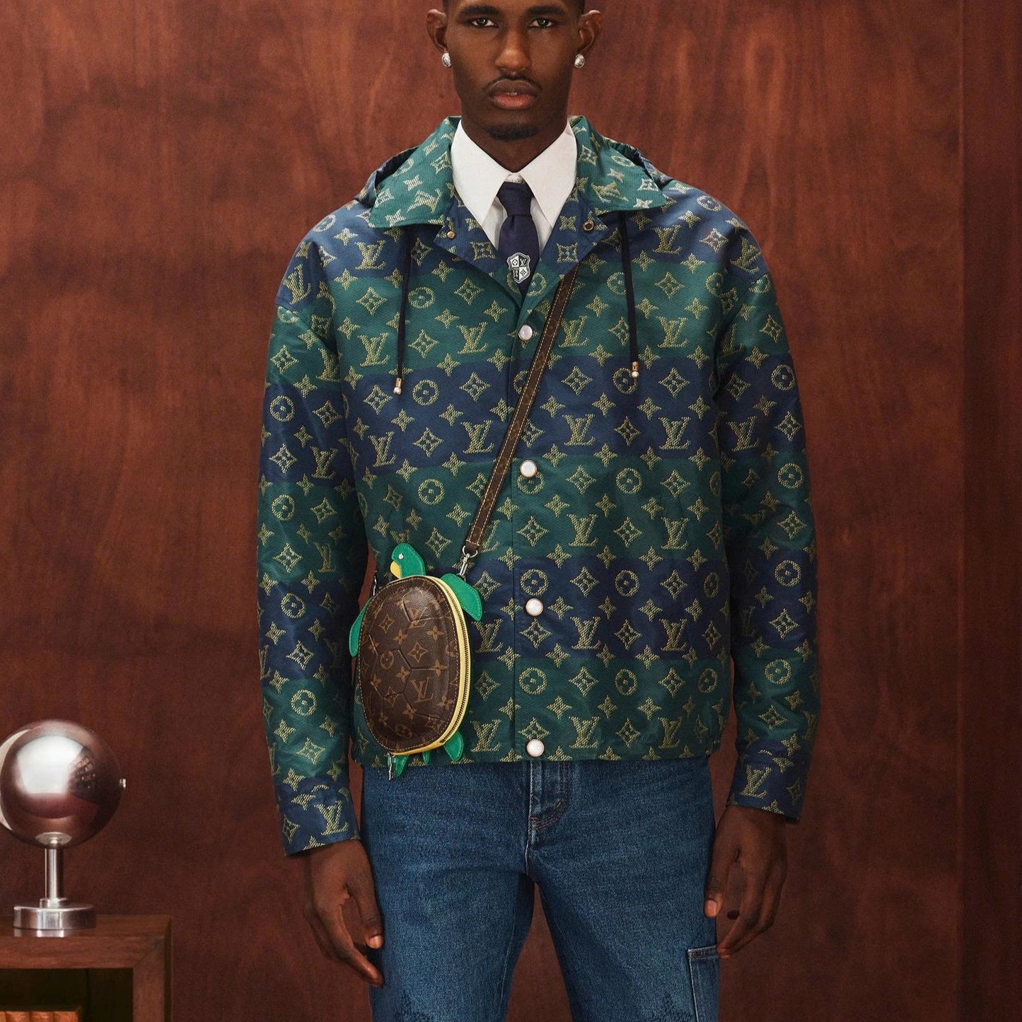 Monogram Printed Coach Jacket