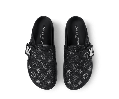 LV Cosy Flat Comfort Clog Ski Capsule Black