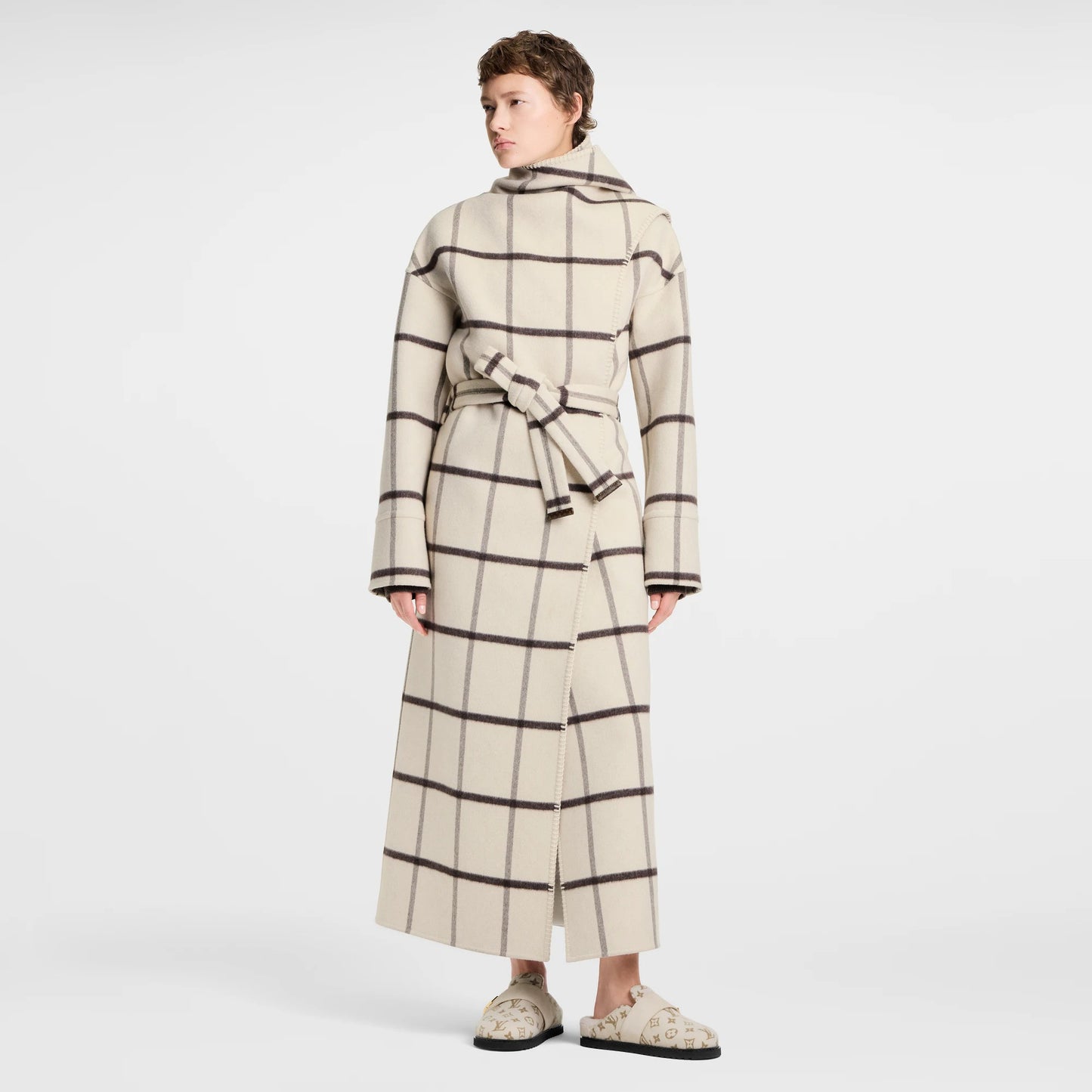 LV Cosy Flat Comfort Closed Mule Beige