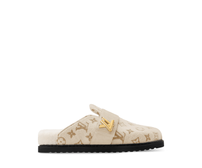 LV Cosy Flat Comfort Closed Mule Beige