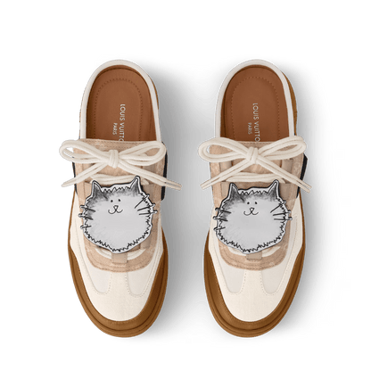 Lous Open Back Sneaker