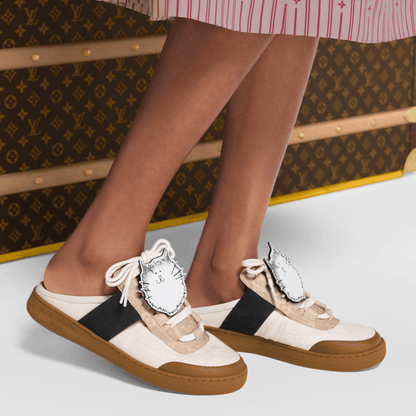 Lous Open Back Sneaker