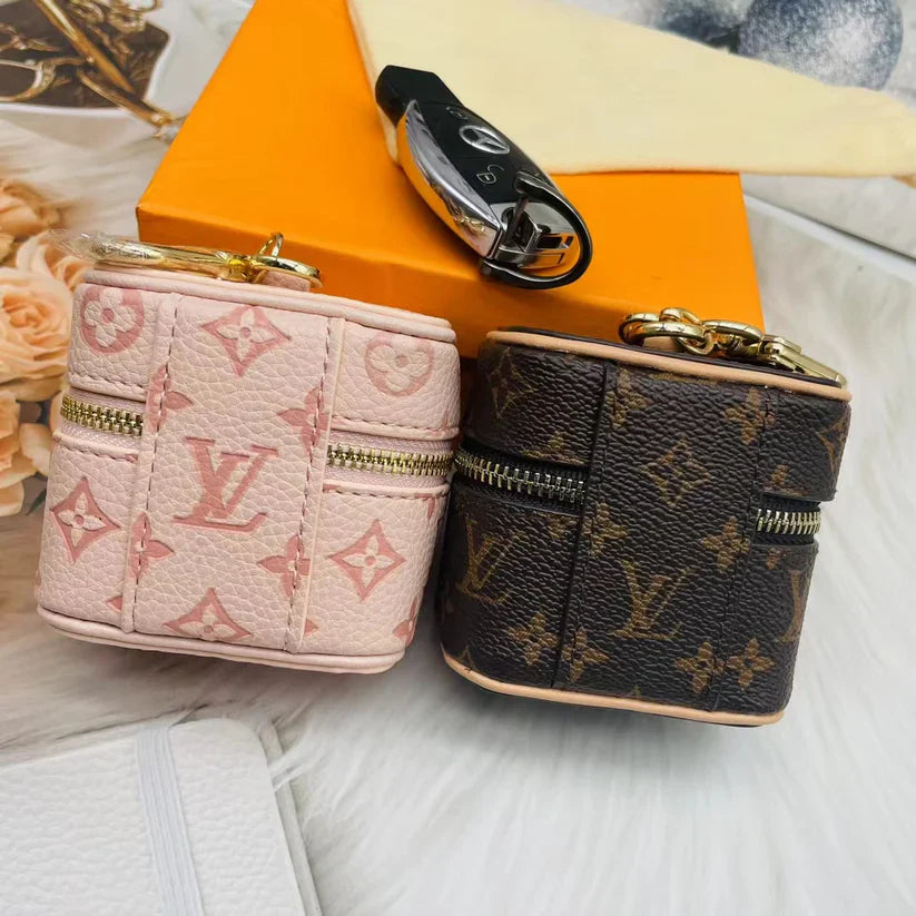 LV Mini Makeup Bag Charm