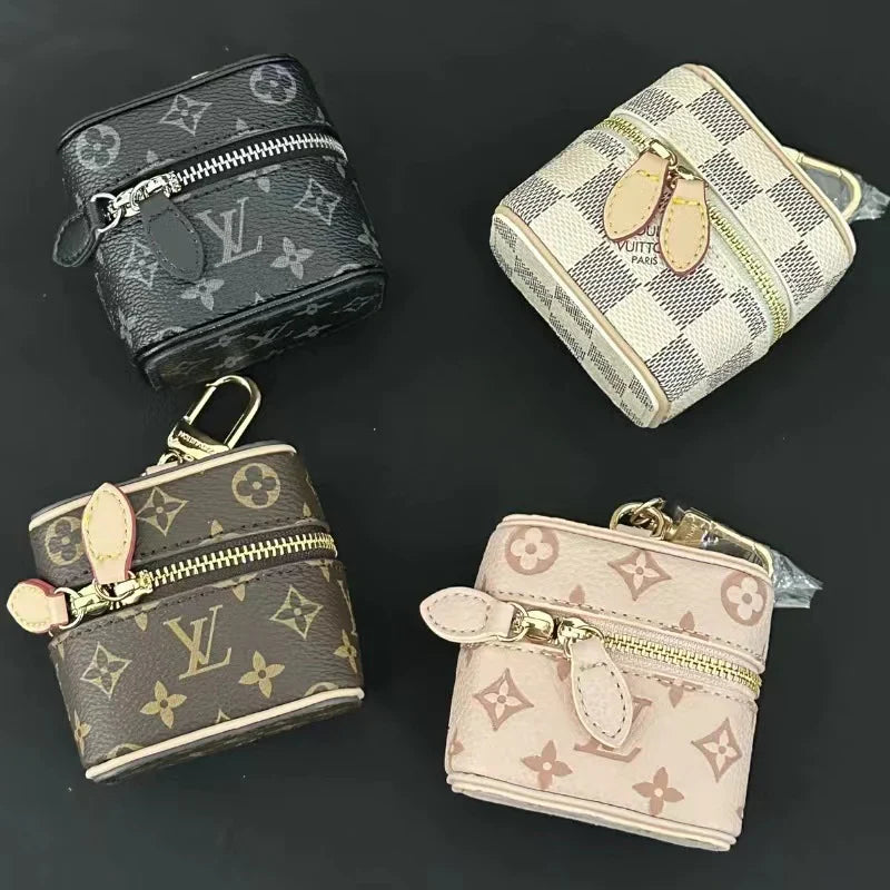 LV Mini Makeup Bag Charm