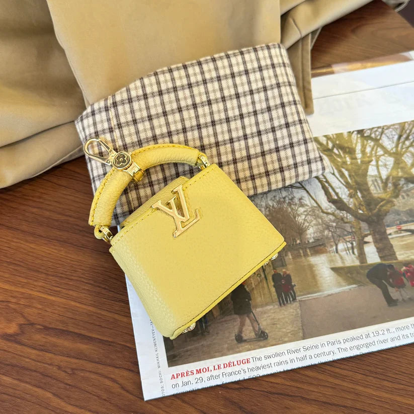 LV Mini Capucines Bag Charm