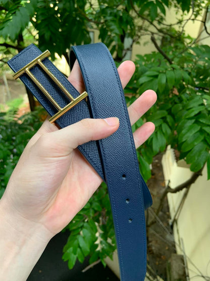 Hand-stitched Full-grain Cowhide Belt 3
