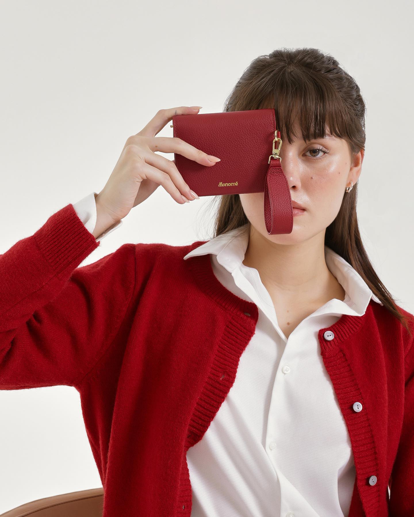 Mellow Wallet Epsom Leather Craft Stitching