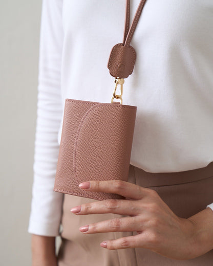 Mellow Wallet Epsom Leather Craft Stitching