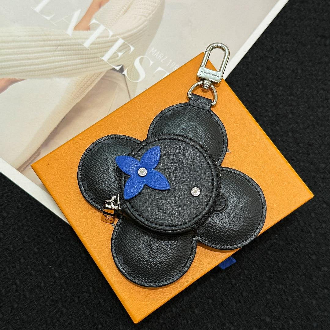 LV Vivienne Holidays Coin Purse Keychain