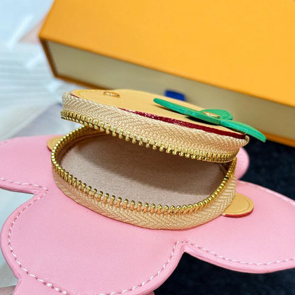 LV Vivienne Holidays Coin Purse Keychain