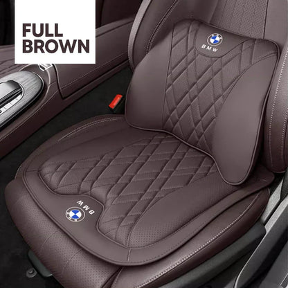 ZenDrive Customizable Breathable Memory Foam Car Seat Cushion – Ergonomic Support & Non-Slip Design