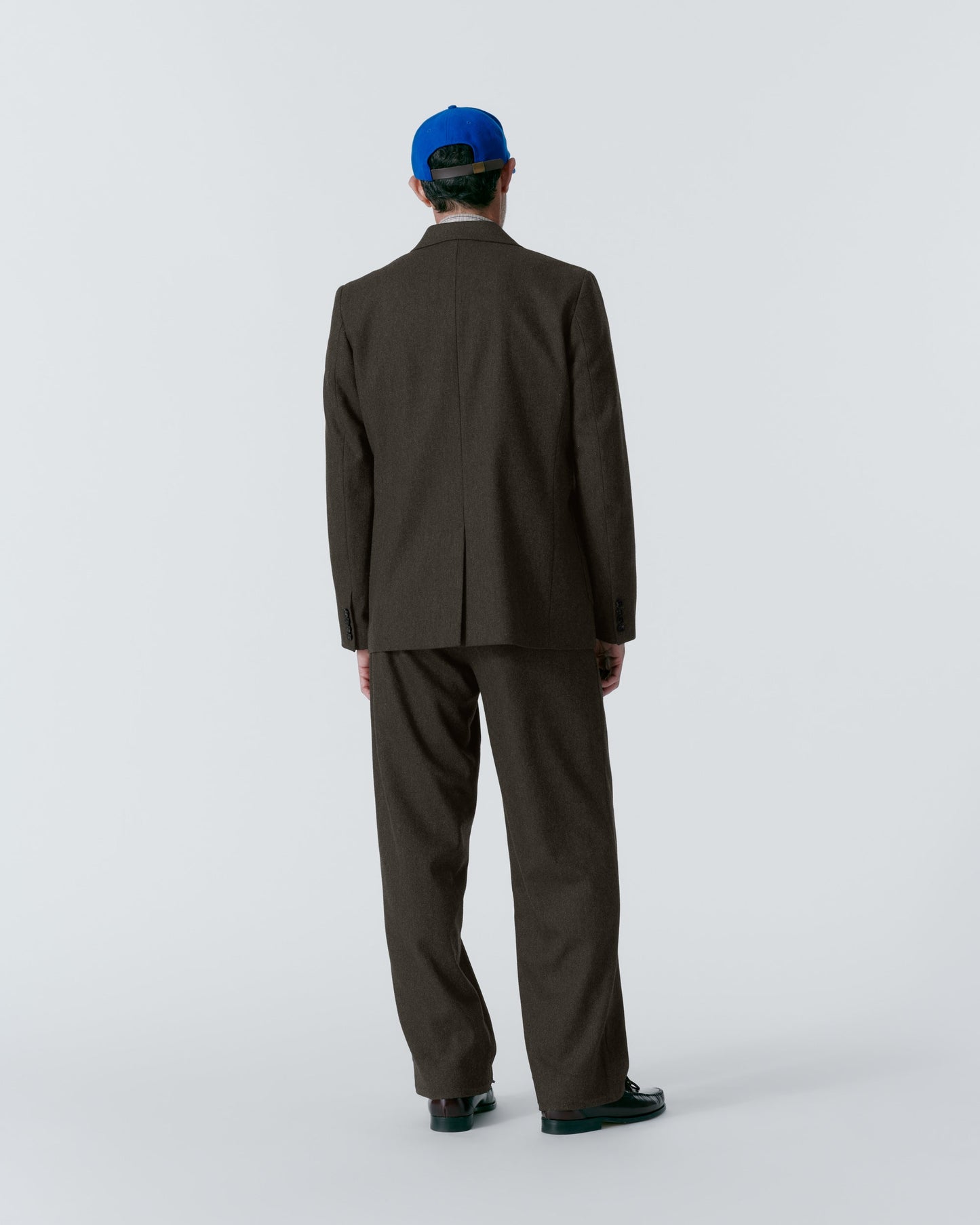 Peak Lapel Single-Breasted Jacket