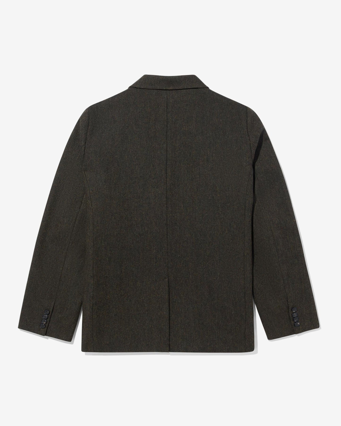 Peak Lapel Single-Breasted Jacket