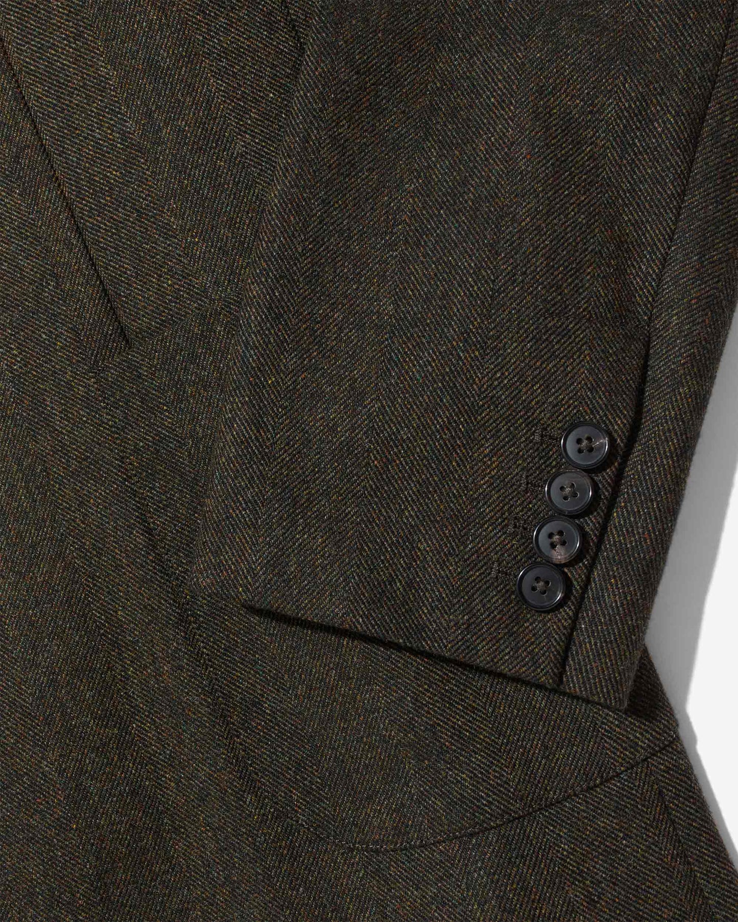 Peak Lapel Single-Breasted Jacket