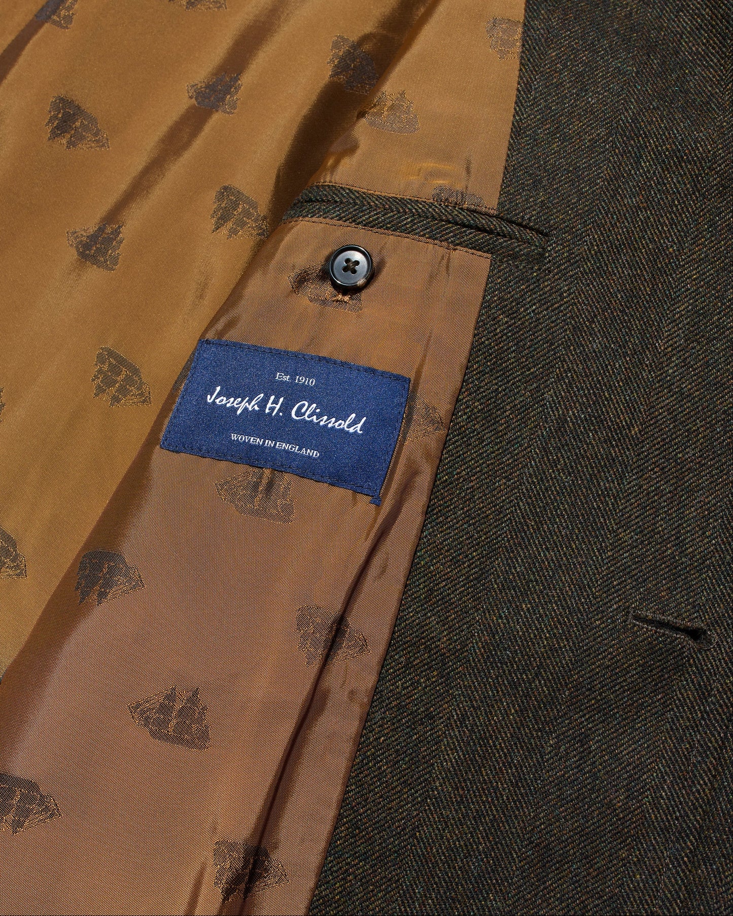 Peak Lapel Single-Breasted Jacket