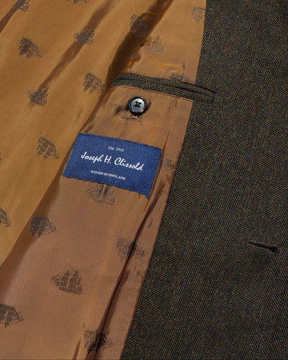 Peak Lapel Single-Breasted Jacket