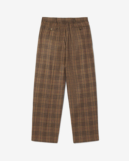 Double-Pleat Wool Trouser