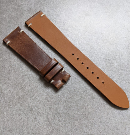 Chromexcel Vintage Strap Minimal Stitch - Natural Tan