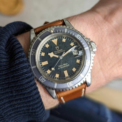 Buttero Classic Flat Calfskin Strap - Chestnut W/Cream Stitching