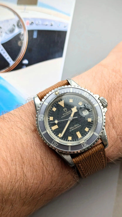 Saffiano Calfskin Watch Strap - Tan Brown