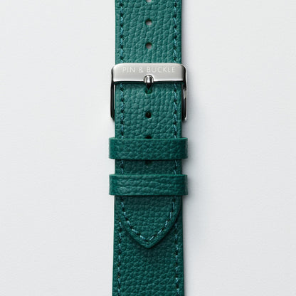 Epsom Leather Apple Watch Band - Forest Green