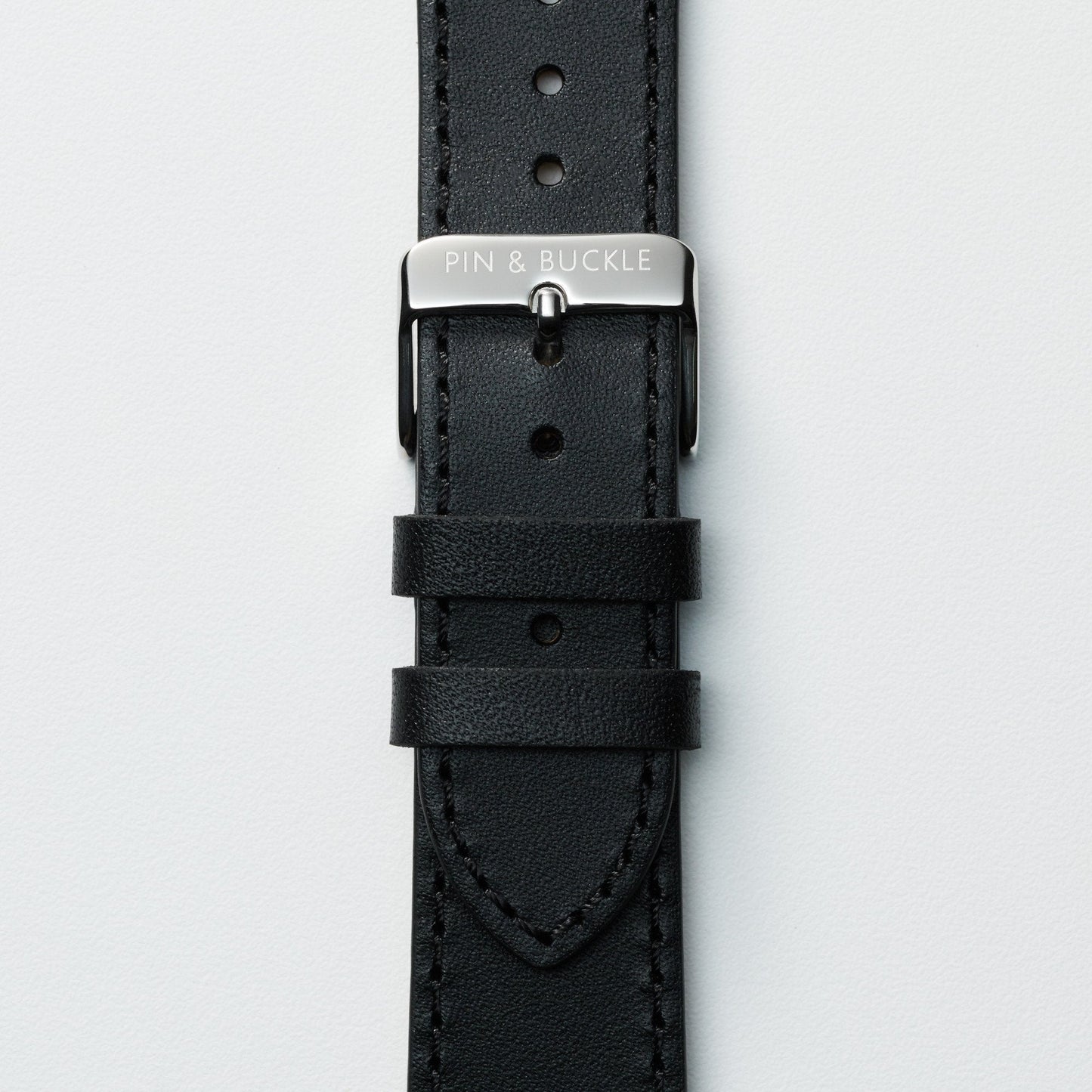 Luxe Leather Apple Watch Strap - Nero Black