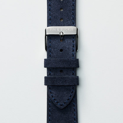 Velour Suede Apple Watch Band - Pebble Grey