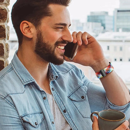 Magnetic Nylon Braided sport Bracelet Correa Galaxy Watch 7 Ultra Band