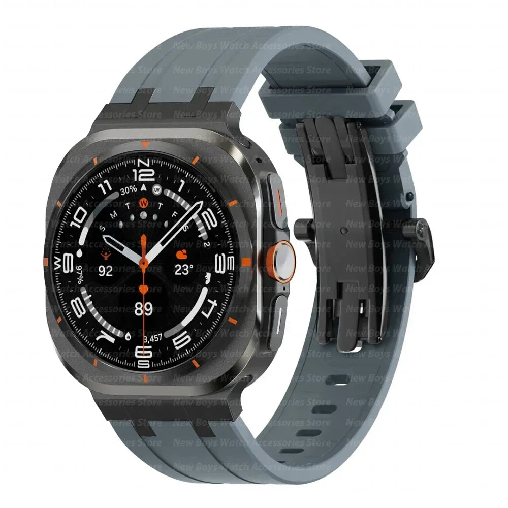 Silicone Bracelet for Samsung Galaxy Watch 7 Ultra 47mm