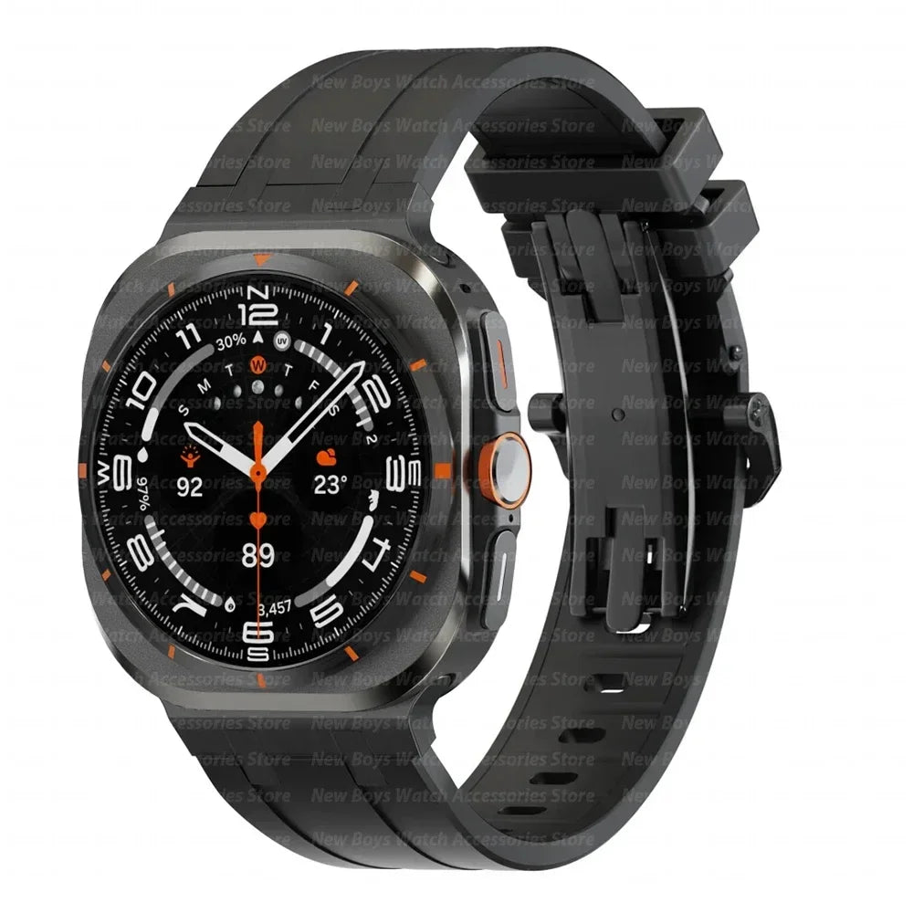 Silicone Bracelet for Samsung Galaxy Watch 7 Ultra 47mm