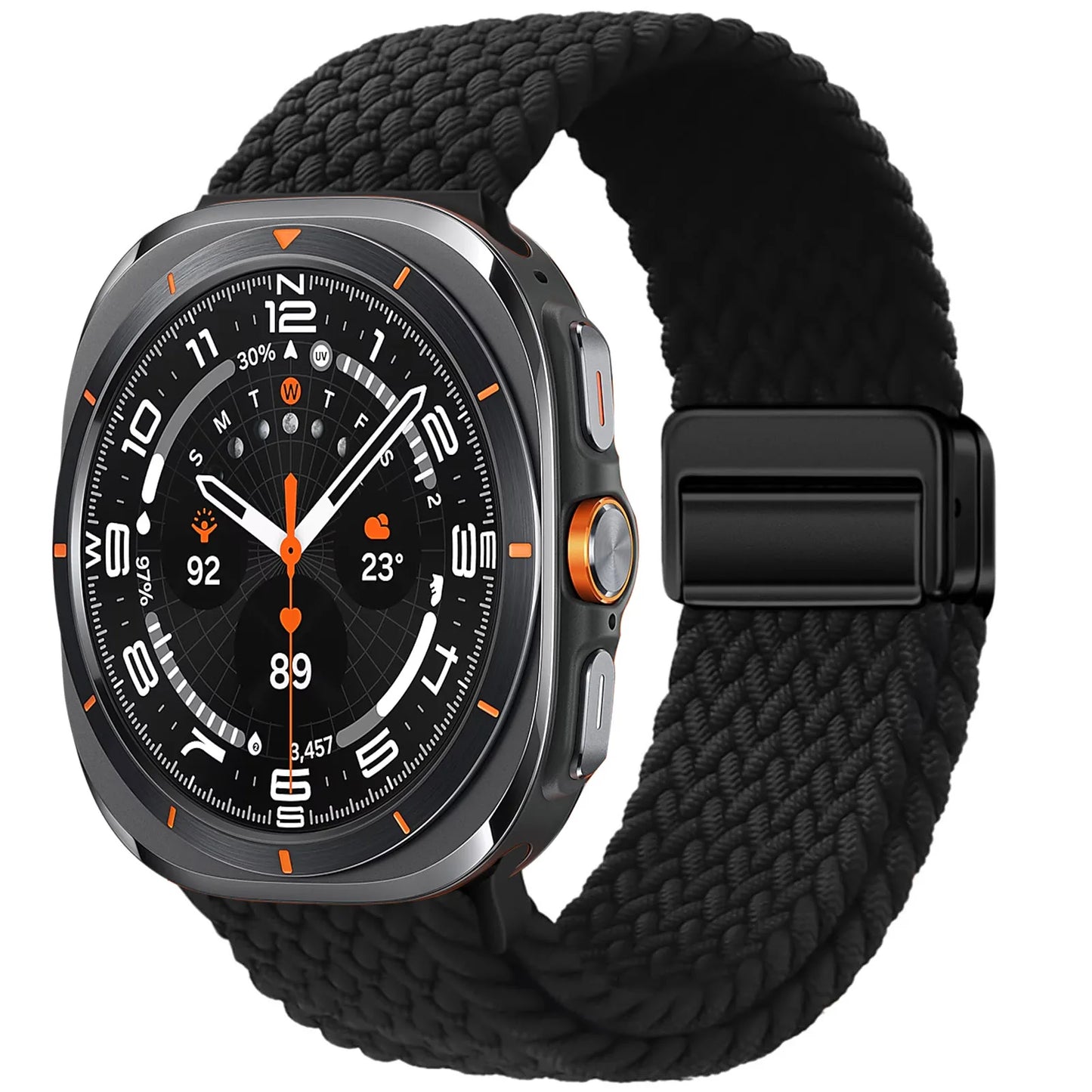 Magnetic Nylon Braided sport Bracelet Correa Galaxy Watch 7 Ultra Band