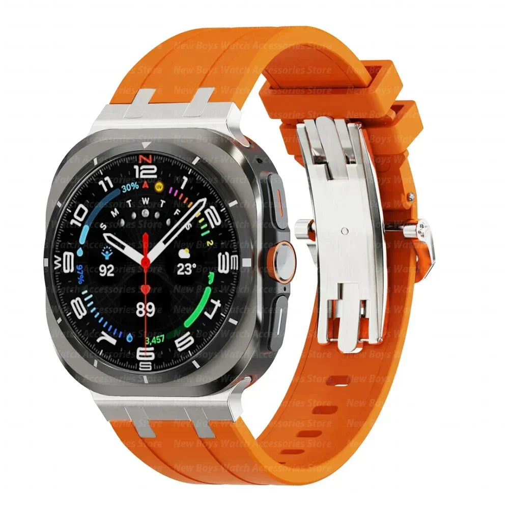 Silicone Bracelet for Samsung Galaxy Watch 7 Ultra 47mm