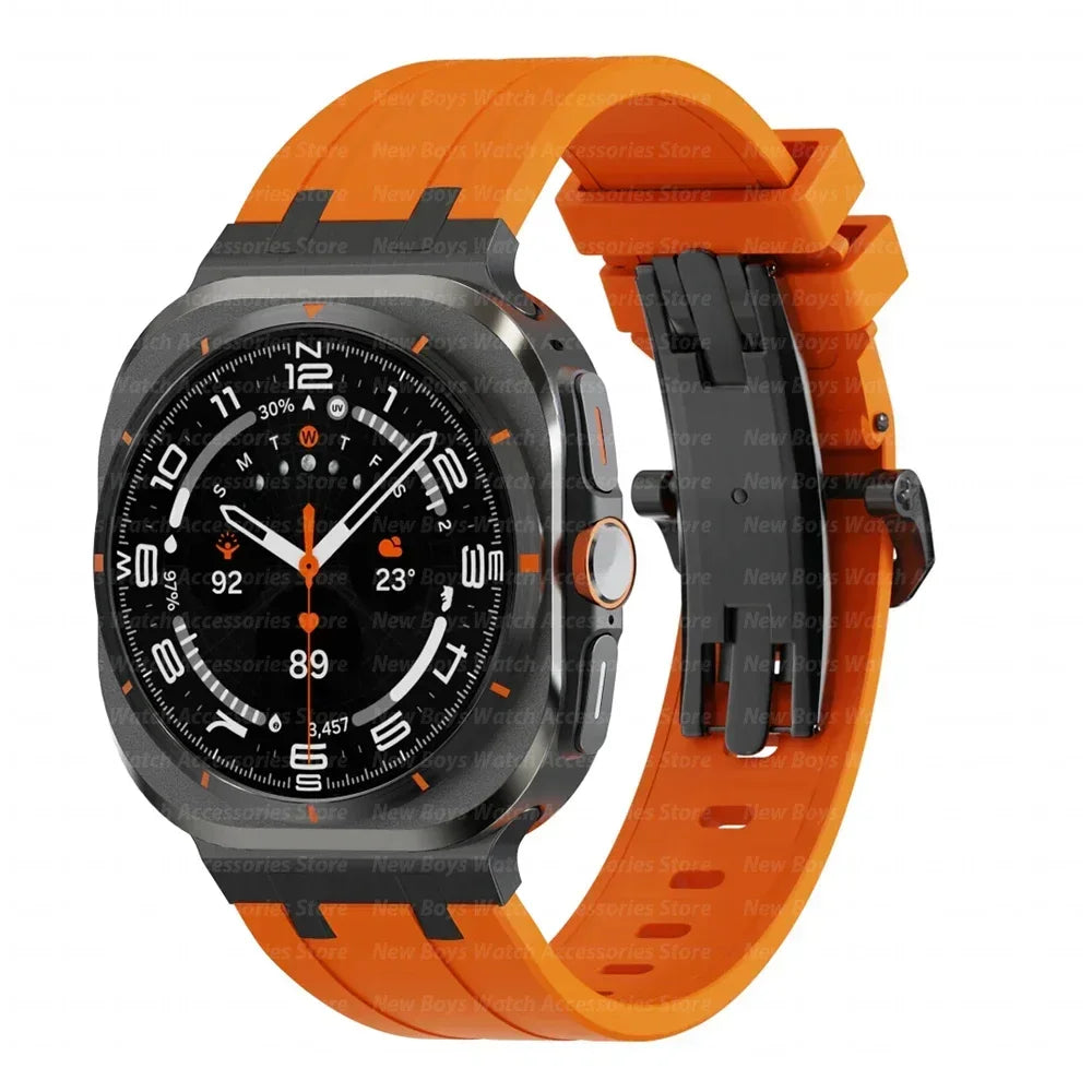 Silicone Bracelet for Samsung Galaxy Watch 7 Ultra 47mm