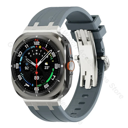 Silicone Bracelet for Samsung Galaxy Watch 7 Ultra 47mm