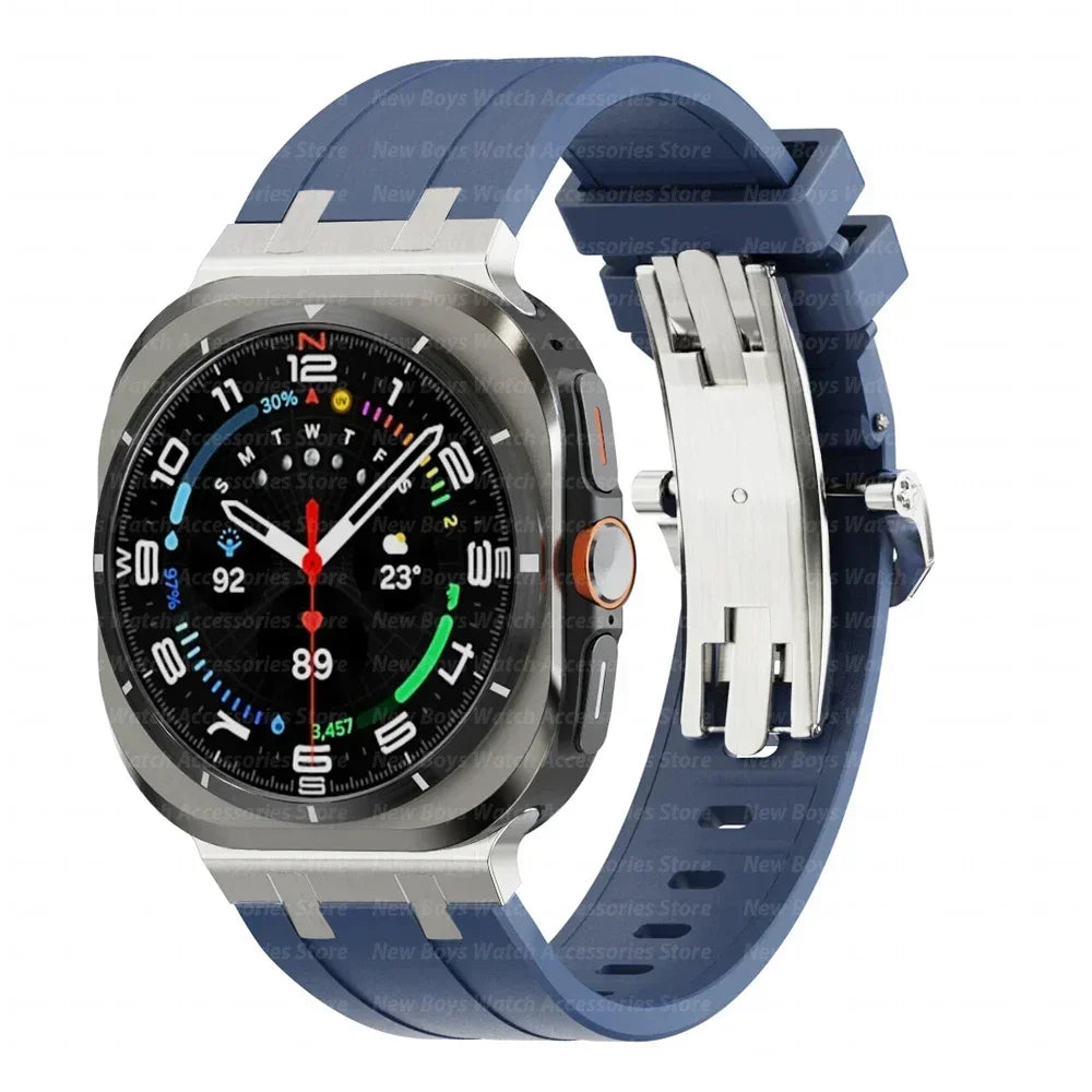 Silicone Bracelet for Samsung Galaxy Watch 7 Ultra 47mm