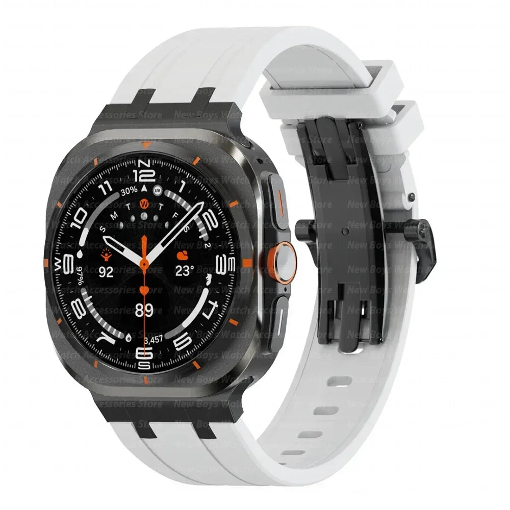 Silicone Bracelet for Samsung Galaxy Watch 7 Ultra 47mm