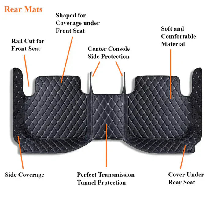 Elvie Heavy Duty Universal Fit Car Mats, SUVs, and Trucks