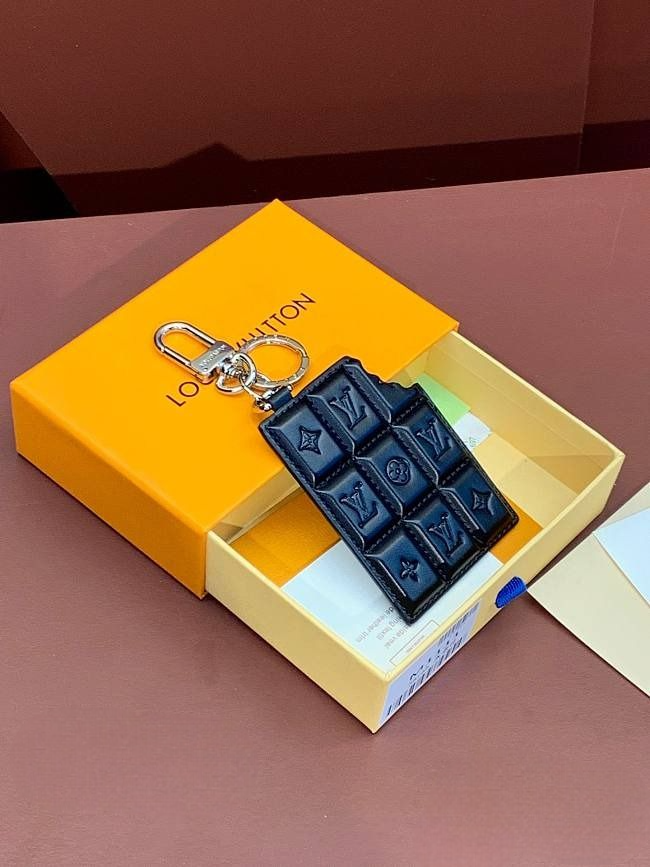 LV Chocolate Bar Key Holder and Bag Charm