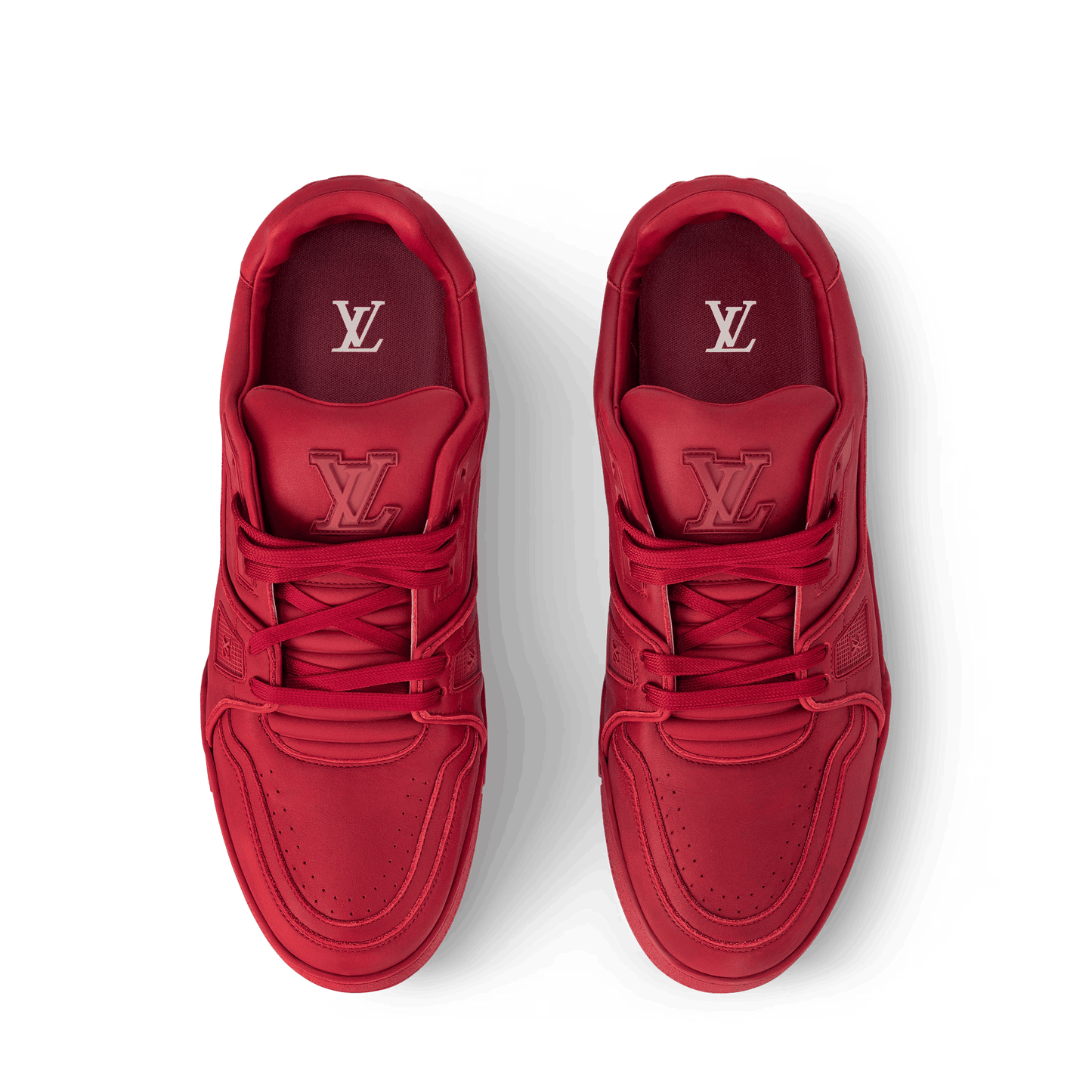 LV Trainer Sneaker Distressed