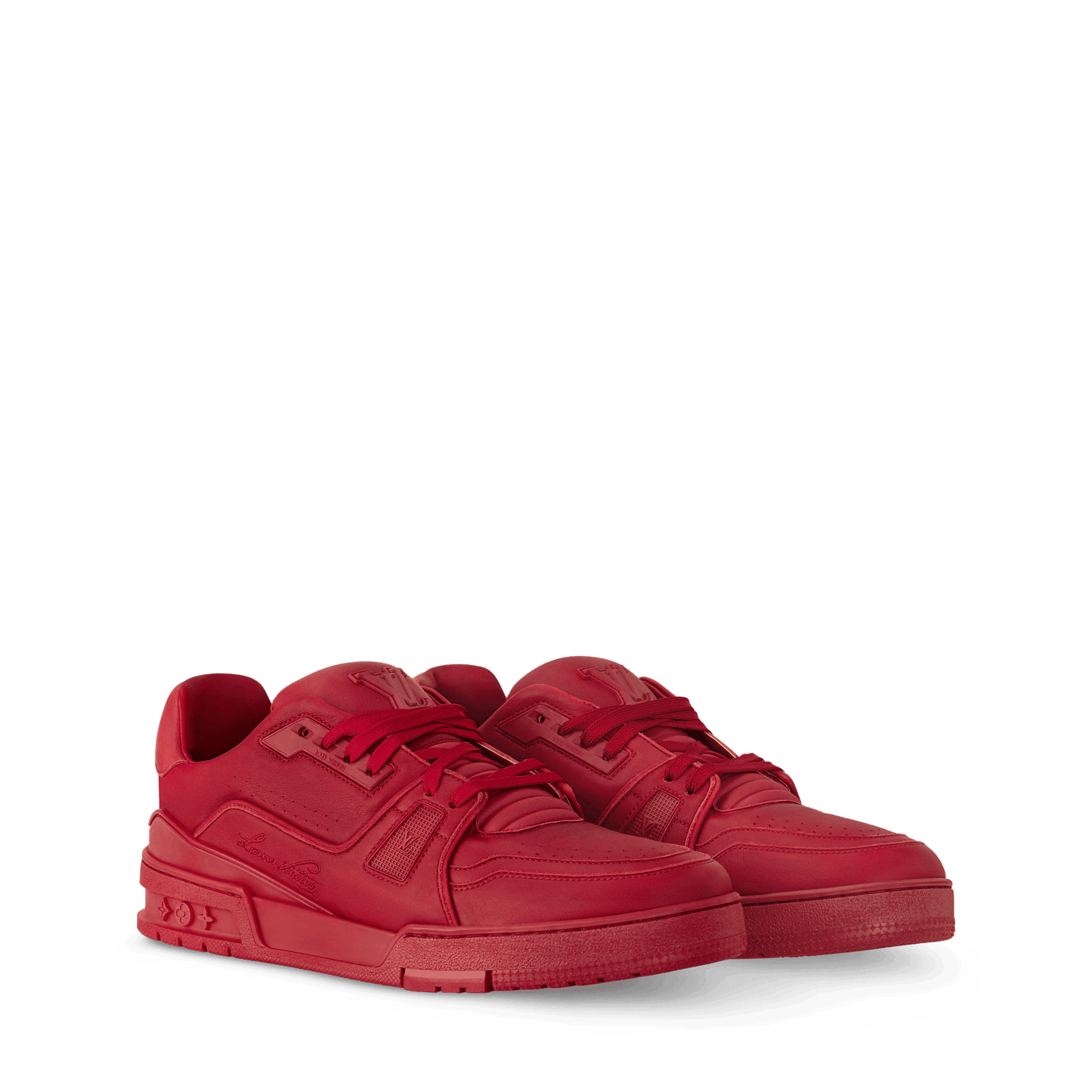 LV Trainer Sneaker Distressed