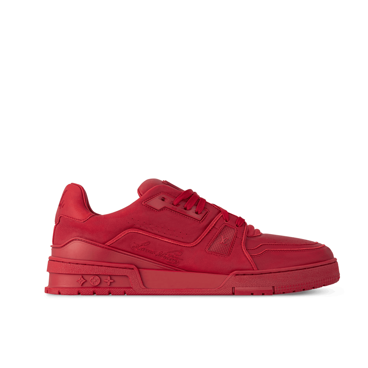 LV Trainer Sneaker Distressed