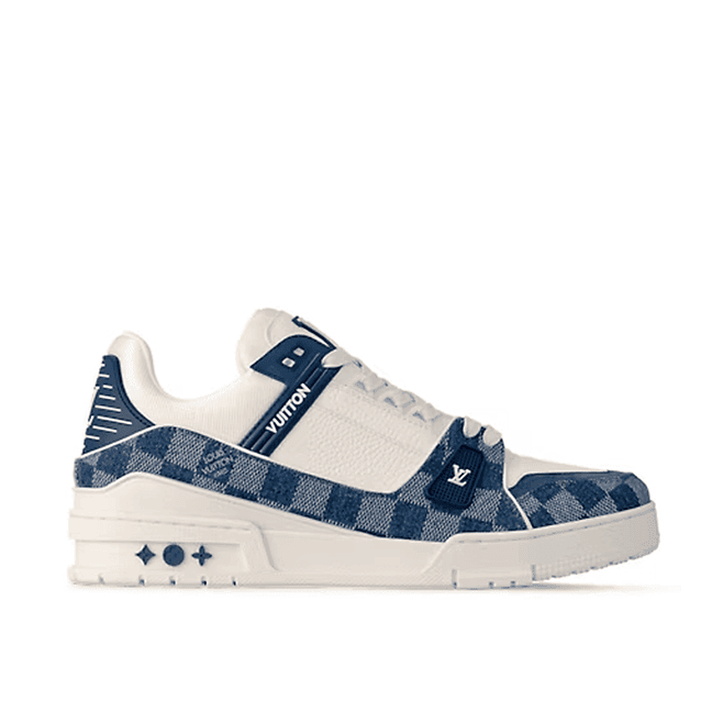 LV Trainer Damier Denim Blue