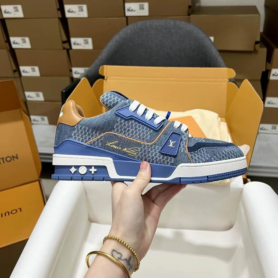 LV Trainer Sneaker ‘Blue’
