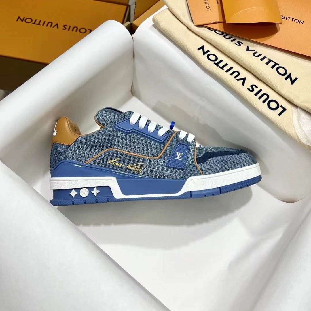 LV Trainer Sneaker ‘Blue’