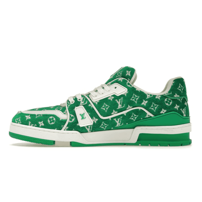 LV Trainer Sneaker ‘Green Monogram’