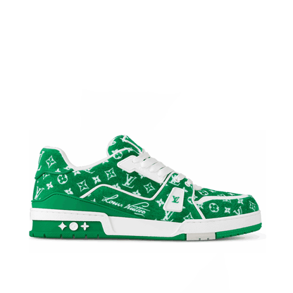 LV Trainer Sneaker ‘Green Monogram’