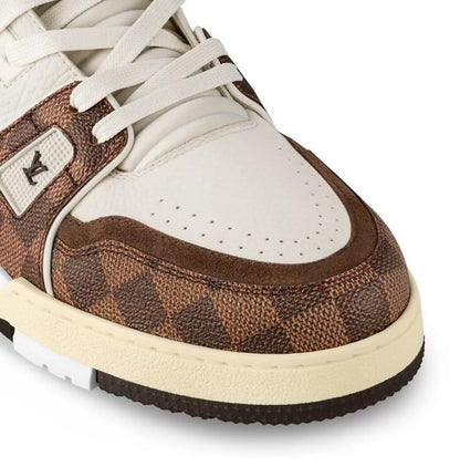 LV Trainer Sneaker Damier Moka Brown