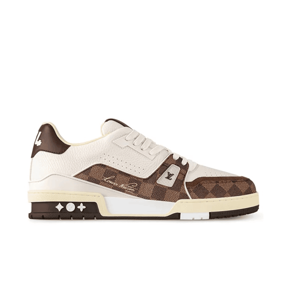 LV Trainer Sneaker Damier Moka Brown