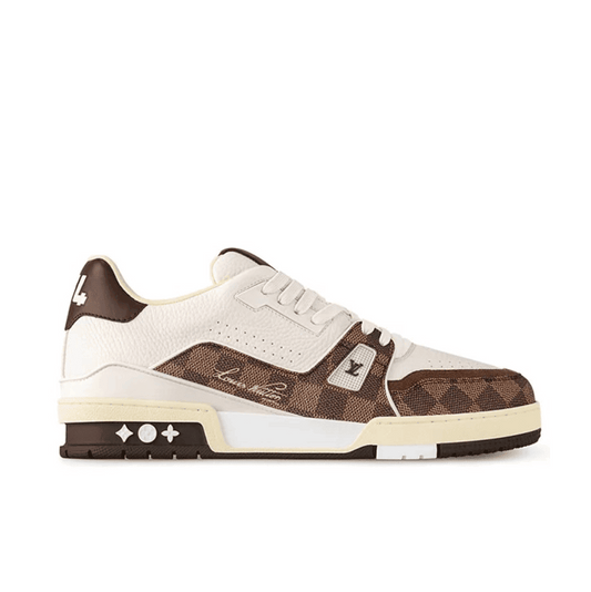 LV Trainer Sneaker Damier Moka Brown