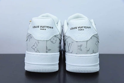 LV x Nike Air Force 1 “Virgil Abloh – White/Gray”